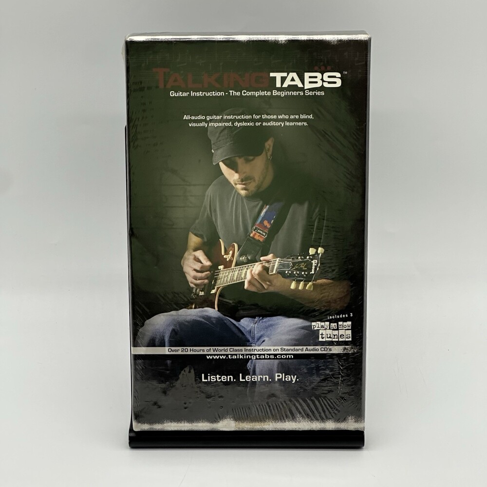 Talking Tabs Guitar Instruction The Complete Beginners Series Audio CDs Set NEW!